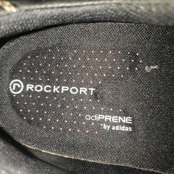 Rockport Dark Black Leather Mens 8 - Picture 11 of 11